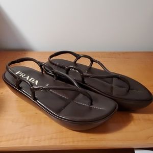 Brown sandals